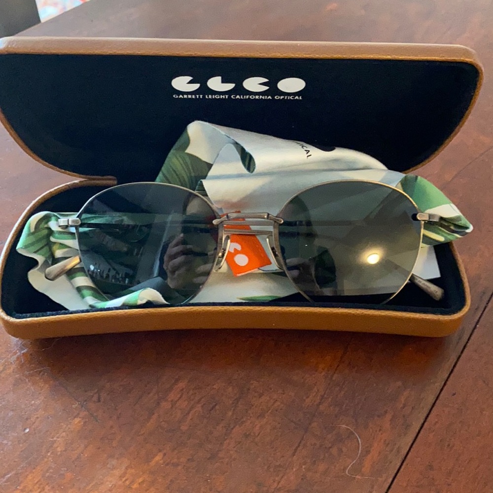 Mullholland Garrett Leight sunglasses